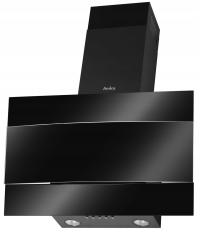 Okap kominowy Amica 60 cm OKC624S czarne szkło