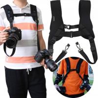 ФОТОРЕПОРТЕРНЫЕ РЕМНИ ДЛЯ 2 КАМЕР УНИВЕРСАЛЬНЫЕ УДОБНЫЕ PULUZ