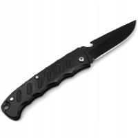 NÓŻ TAKTYCZNY SKŁADANY SCYZORYK Z BLOKADĄ I OTWIERACZEM do kapsli MEATALOWY