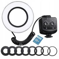 GODOX RING72 Makro LED Lampa Pierścieniowa 360° Do Makrofotografii