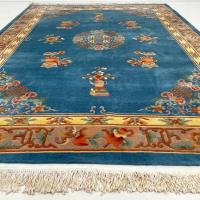 Dywan wełniany, orientalny, ręcznie tkany (Chiny) 254x345 cm