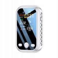 Monitor dwutlenku węgla Wielofunkcyjny przenośny wyświetlacz LCD w kolorze białym