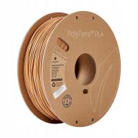 Filament Polymaker PolyTerra PLA 1,75mm, 1kg - Wood Brown