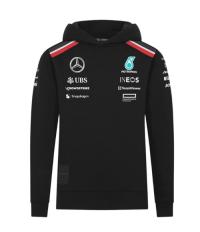BLUZA DZIECIĘCA MERCEDES AMG Petronas F1 TEAM CZARNA