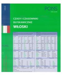 CZASY I CZASOWNIKI BŁYSKAWICZNIE. WŁOSKI [KSIĄŻKA]