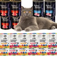 Микс вкусов Долина Noteci Premium Pako кошка 24x400 г консервированный влажный корм