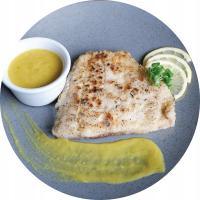 Smażony filet z karpia w sosie cytrynowym (4 sztuki)
