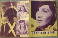 LADY HAMILTON -film prod.angielskiejj-program kinowy -lata 50-te