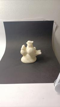 Stara figurka ptaszki vintage T14