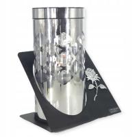 ZNICZ SOLARNY LED PARIS SREBRNA RÓŻA