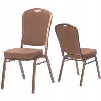 Krzesło bankietowe konferencyjne tapicerowane weselne EXCLUSIVE 20x20x1,0cm