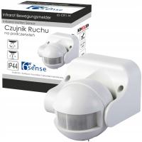 НАСТЕННЫЙ ДАТЧИК ДВИЖЕНИЯ СУМЕРЕК PIR НАРУЖНЫЙ СВЕТОДИОДНЫЙ ДАТЧИК ПОВЕРХНОСТНОГО МОНТАЖА