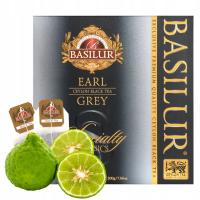 Basilur EARL GREY чай черный бергамот - 100 пакетиков