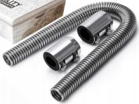 PRZEWÓD WĄŻ RURKA RURA CHŁODNICY INTERCOOLERA 90cm Uniwersalna + ZŁĄCZKI