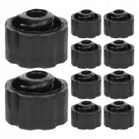 10 SZTUK NIEZAWODNYCH CZARNYCH NASADEK ZATYCZEK DO STRZYKAWEK DO UŻYTKU W BUTELCE Z IGŁĄ