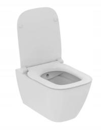 WC wiszące z funkcją bidetu, odpływ tylny, RimLS+, kolor biały