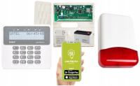 SYSTEM ALARMOWY DO DOMU SATEL PERFECTA-IP 32 PRF-LCD ETHERNET APLIKACJA