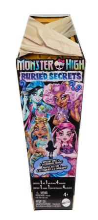 LALKA MONSTER HIGH UKRYTE SEKRETY S1 Straszynocowanka, lalka niespodzianka