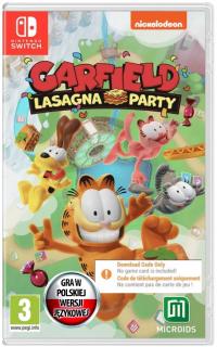 Garfield Lasagna Party Nintendo Switch по-польски