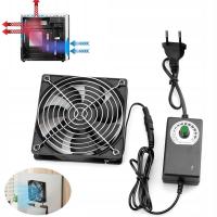 WENTYLATOR DO SPRZĘTU PC 12V Z REGULATOREM - OPTYMALNA WENTYLACJA