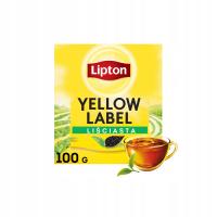 Черный листовой чай Lipton YELLOW LABEL 100г