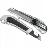 NÓŻ TAPICERSKI M9010 POKRĘTŁO METAL+GUMA 18mm