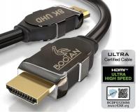 CERTYFIKOWANY Kabel HDMI 2.1 8K 4K eARC PREMIUM 2m