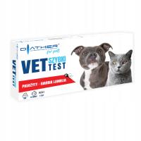 VET- TEST Diagnostyczny Test dla Psa i Kota na Pasożyty – Giardia Lamblia