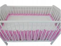 Prześcieradło z ozdobną falbaną-falbana maskująca