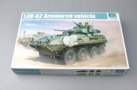 TRUMPETER 01521 1:35 LAV-A2 8X8 wheeled armoured vehicle