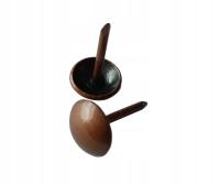 Pinezka tapicerska miedź gładka 9,5 mm - 100 sztuk