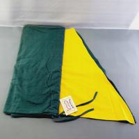 Геральдическое знамя желто-зеленого цвета 220X120 см LARP
