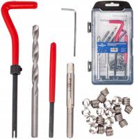 Zestaw do naprawy gwintów M6x1,0 mm Falon-Tech z wiertłem HSS i wkładkami