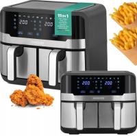 Frytkownica beztłuszczowa Heinrich's 710023 2400 W 2x 4,5L