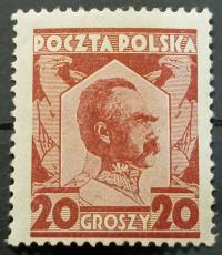 POLSKA Fi 226 ** 1927 Józef Piłsudski (1)