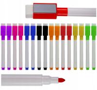 Маркеры для сухого стирания, моющиеся маркеры для досок, набор из 16 цветов