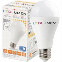 Светодиодная лампа E27 A65 22w = 155w 2552lm 210° CCD энергосберегающая без мерцания