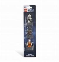 LEGO Star Wars 853421 Aurra Sing, Embo, ARF Trooper Magnesy kolekcjonerskie