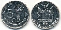 Namibia 5 Cents - 2012r ... Monety