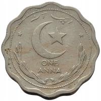 49875. Pakistan - 1 anna - 1948r.