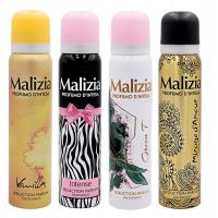 Malizia 4X итальянский дезодорант спрей VANILIA GREAN Tea MIRAGE бестселлер