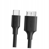 Kabel przewód do Dysk Przenośny USB-C - microUSB Typ B SuperSpeed 3.0 1m