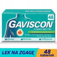 Гавискон со вкусом мяты, 48 таблеток