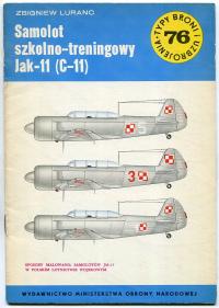 Samolot szkolno-treningowy Jak-11 :: TBiU nr 76 : typy broni