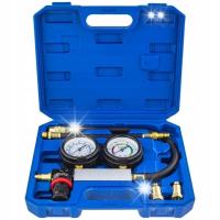 TESTER SZCZELNOŚCI CYLINDRÓW MIERNIK KOMPRESJI BENZYNA MANOMETRY 0-7 BAR
