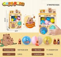 Magiczna Maszyna Bubu Capy - skrecajace jaja-niespodzianki 65610, plastik