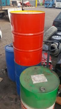 BECZKA METALOWA 200l * po płynie do chłodnic