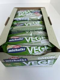 Baton orzechowo-czekoladowy VEGE Michałki Śnieżka 36 sztDATA:02/2026