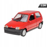 Model 1:34 FIAT Cinquecento czerwony Welly auto