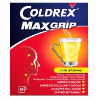 Coldrex MaxGrip 1000 mg +10 mg + 40 mg, 10 saszete